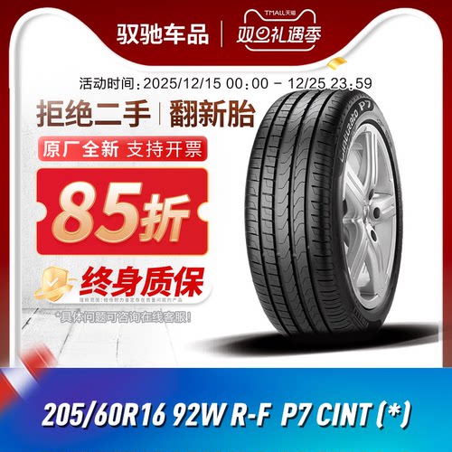 倍耐力205/60R1692WP7CINT