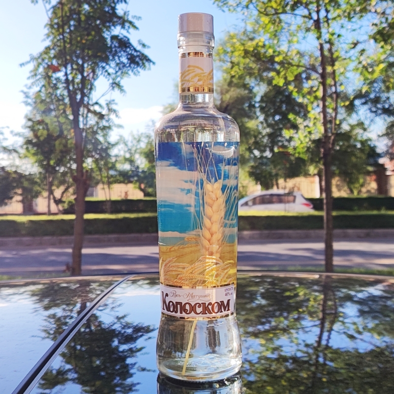 俄罗斯伏特加麦穗金麦穗送礼酒吧