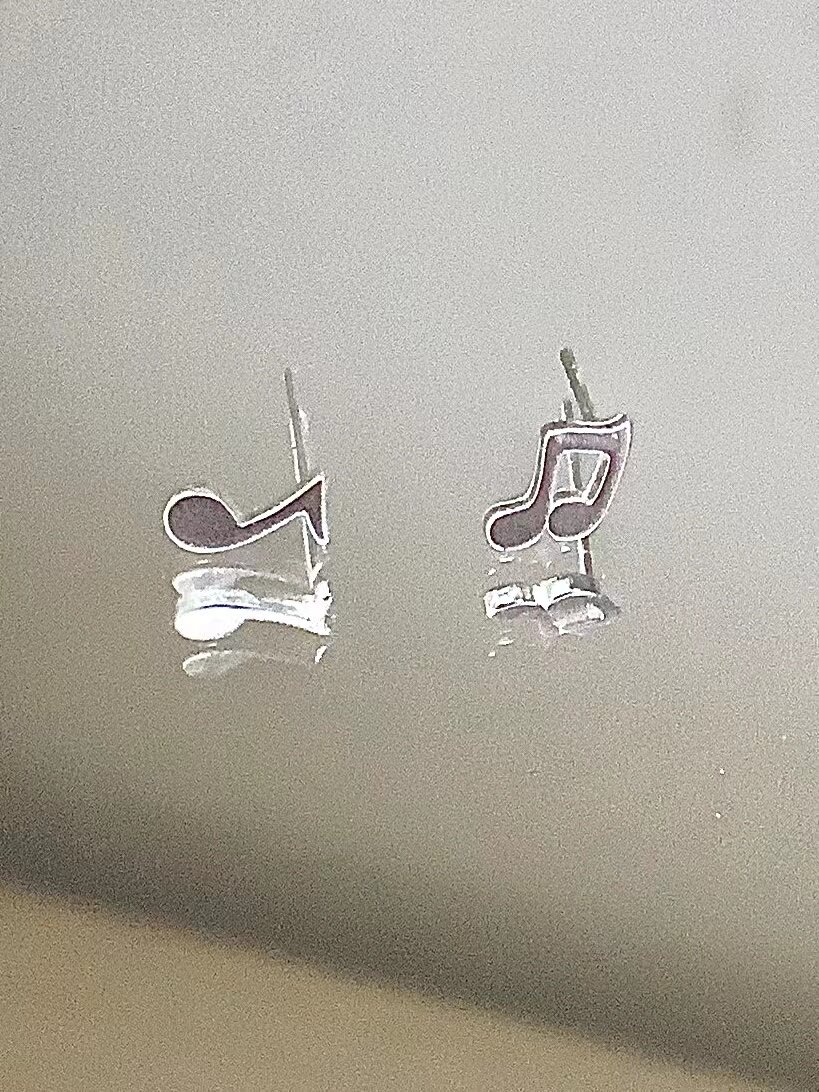 纯银耳钉甜美女养耳洞防过敏