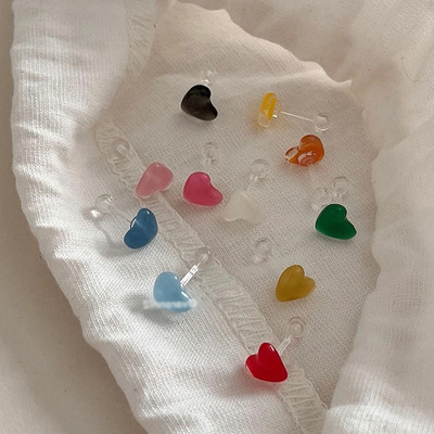 树脂百搭时尚养耳女925银