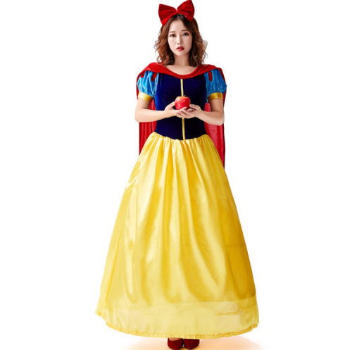 万圣节服装成人白雪公主裙舞台演出cosplay服装 女童节日礼服