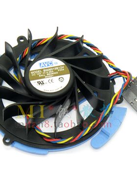 原装AVC   BN0615B12H 0.36A     双滚珠 笔记本     打印机风扇