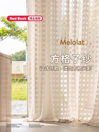 现代简约轻奢纱帘透光不透人客厅卧室阳台窗纱帘高级感防晒遮阳帘