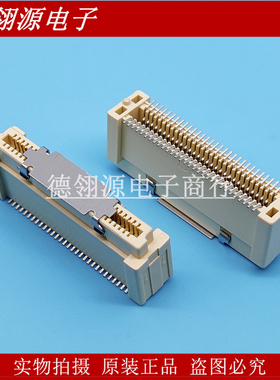 61082-063402LF 0.8mm间距 60pin 高度11.7mm FCI原装连接器