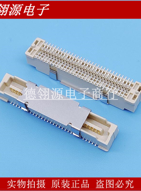 61083-062402LF 0.8mm间距 60pin 板对板连接器 FCI全新原装