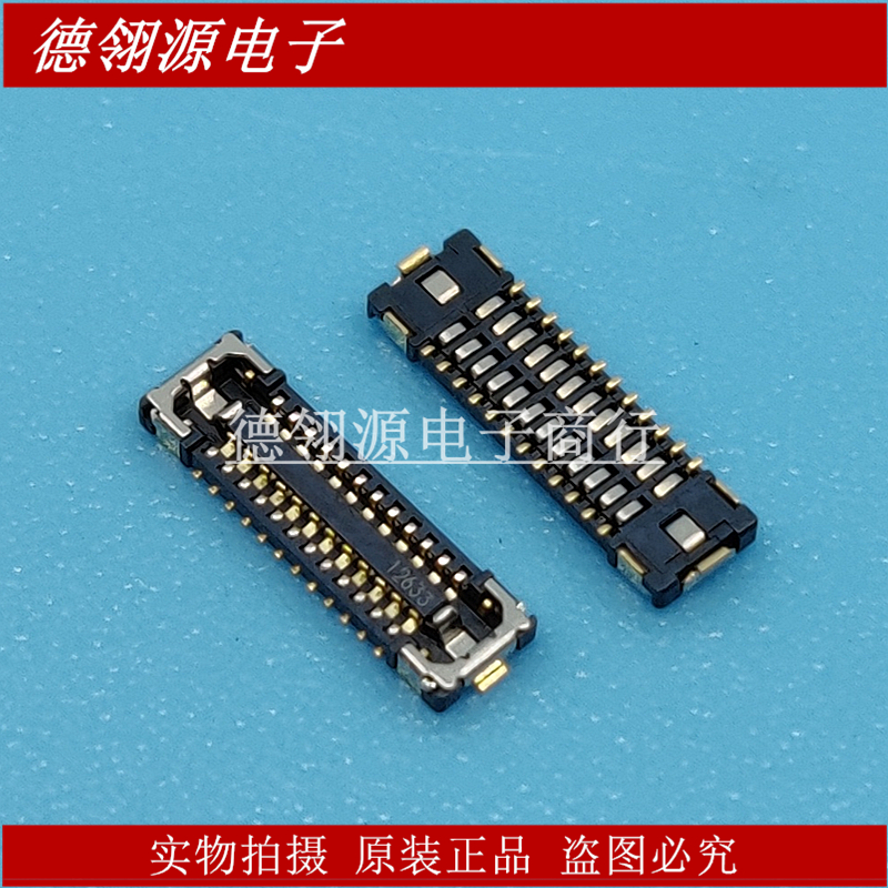 WH04DK-S024VA1-R20000 0.35mm间距24pin母座 JAE原装连接器
