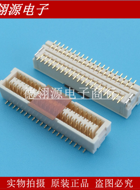 BM40B-SHLDS-G-TFT(LF)(SN) 1.0mm间距40pin针座 JST正品连接器