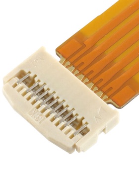 20599-011E-01 0.3mm间距11pin前插后翻盖FPC连接器 全新原装正品