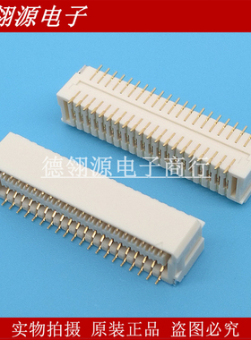 SM40B-SHLDS-G-TF(LF)(SN) 1.0mm间距40pin卧式JST原装正品连接器