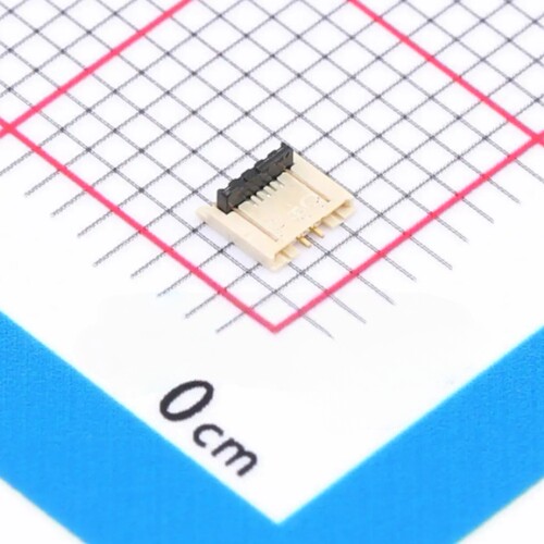 FH64MA-5S-0.25SHW 0.25mm间距5pin后翻盖上接触 全新原装连接器