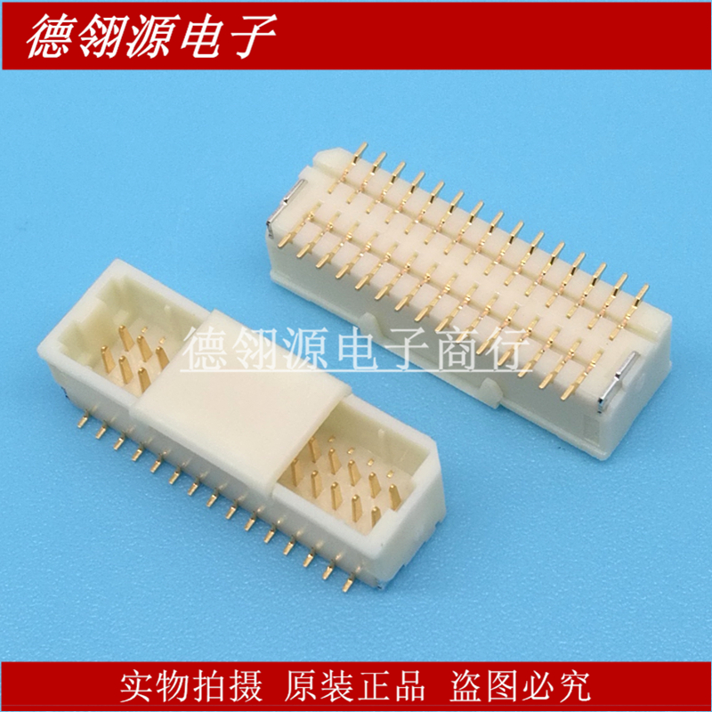 BM30B-SRDS-G-TFC(LF)(SN) 1.0mm间距30pin立贴针座 原装连接器