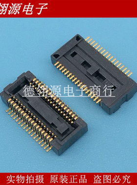 AXK734247G 0.4mm间距34pin母座 全新原装连接器