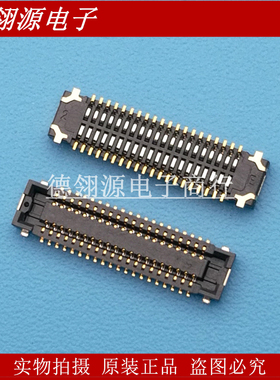 AXE740124 AXE740127 0.35mm间距40pin母座 全新原装连接器