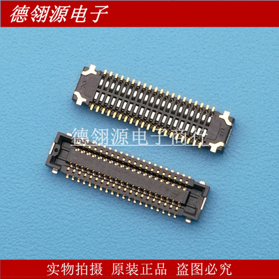 AXE740124 AXE740127 0.35mm间距40pin母座 全新原装连接器