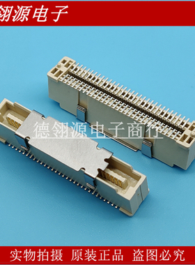 61083-064402LF 0.8mm间距 60pin 7.7mm高 FCI全新原装连接器