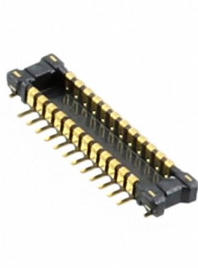 AXE824124 0.35mm间距24位公座0.8mm合高 正品板对板连接器