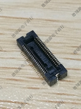 AXK740327G 0.4mm间距40pin母座 正品连接器