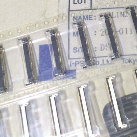 20347-340E-12 0.4mm间距40pin 液晶屏显示器板端插座 I-PEX正品