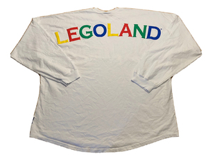 T恤宽松 设计感男女情侣长袖 清仓款 ins风简约字母乐乐园纯棉美式