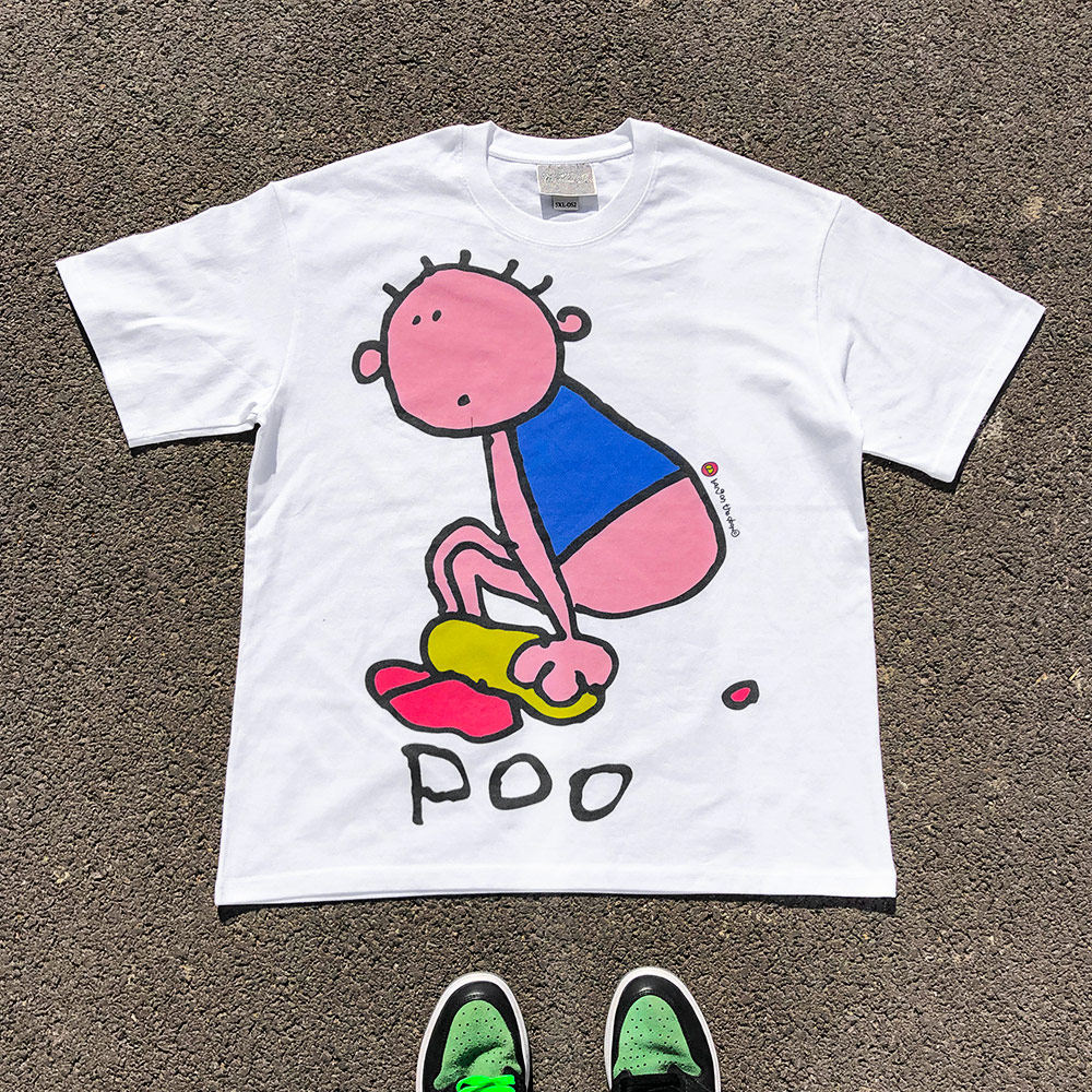 王有病工作室 重磅260G!脱裤子小孩搞怪趣味男女卡通短袖T恤tee