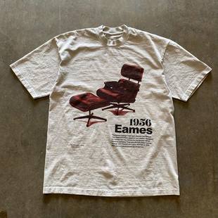 220G 短袖 透气正肩版 大码 T恤 男女oversize情侣装 王有病工作室