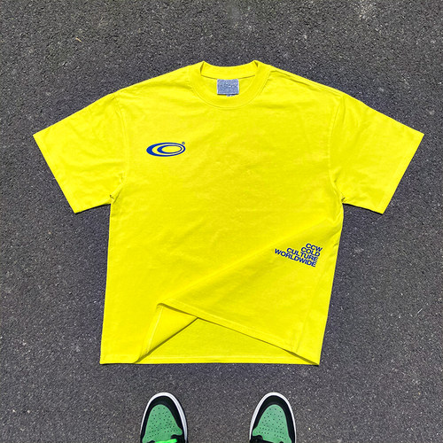 王有病工作室 重磅260G！发泡情侣装糖果色T shirt男女短袖T恤
