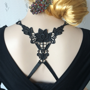 美背后背交叉肩带文胸带隐形胸罩带子内衣带内衣无痕肩带细防滑带