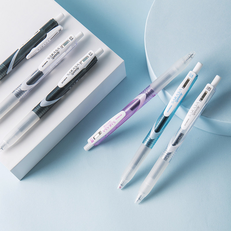 zebra斑马速干中性笔jjz33学生按动签字笔0.5水笔学霸文具k