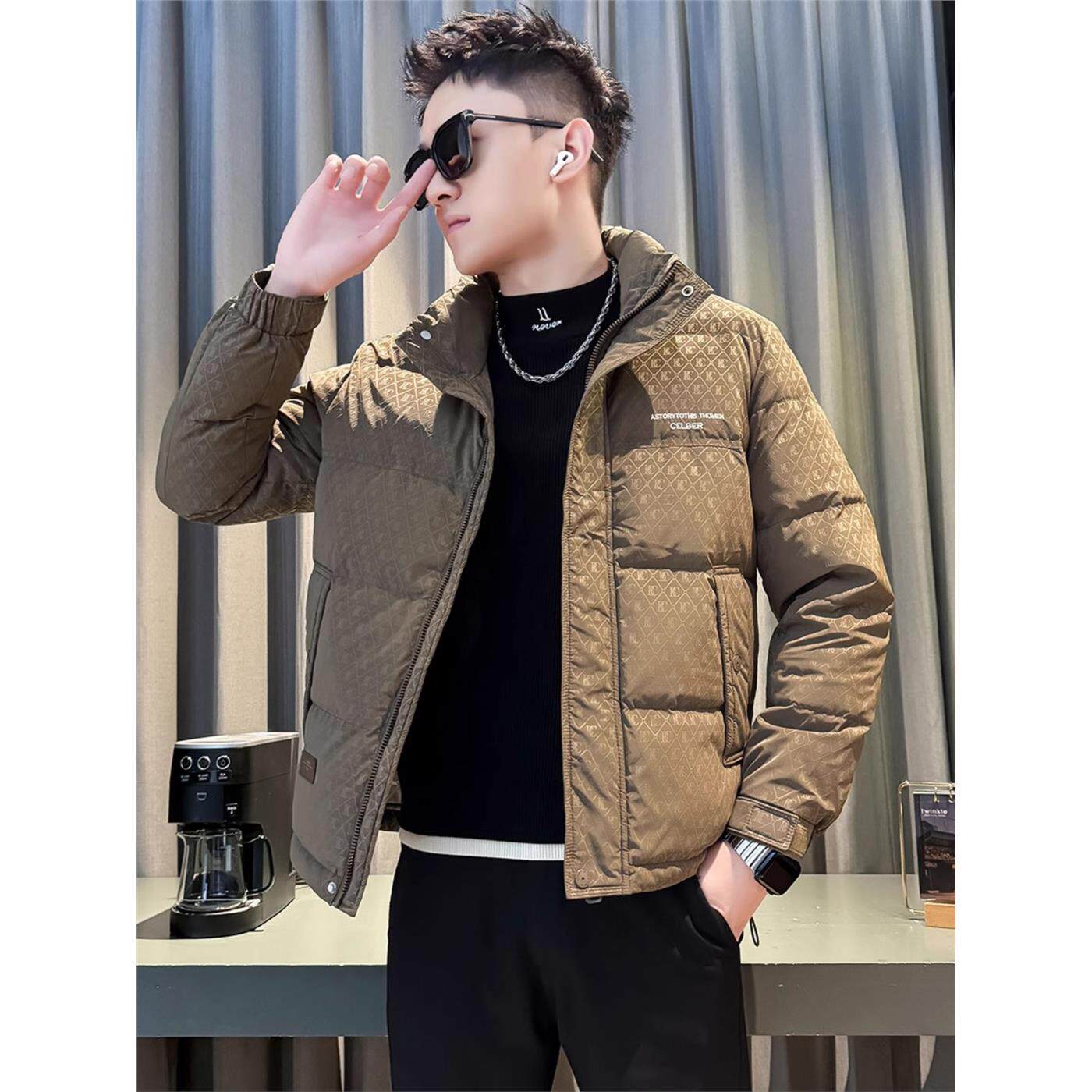 羽绒服男冬季潮牌高端印