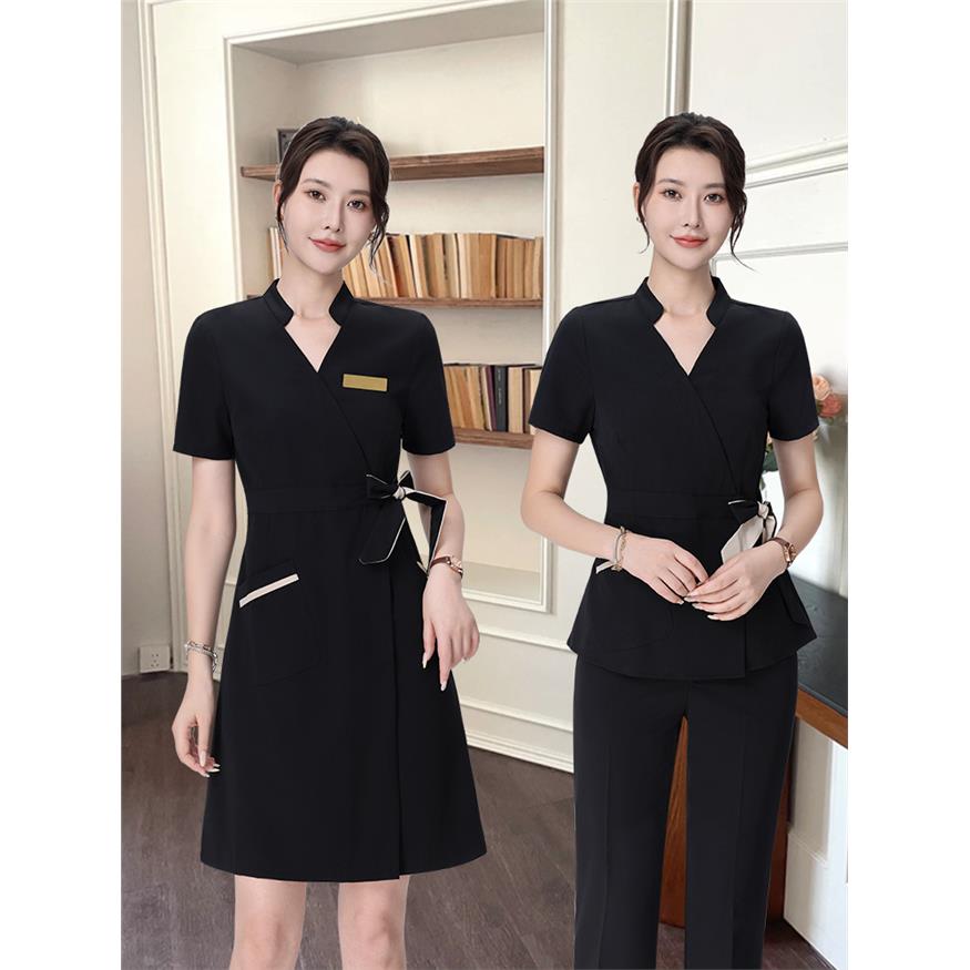 美容师工作服女韩国高端