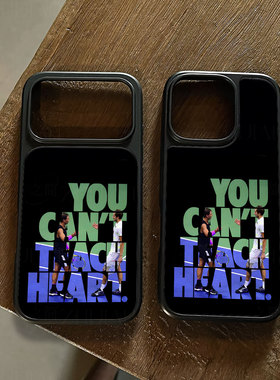 网球选手互动手机壳大孔电镀黑框碳纤维二合一玻璃适用苹果17promax华为P60PROPURA80ULTRAPURA70PROPLUSMATE