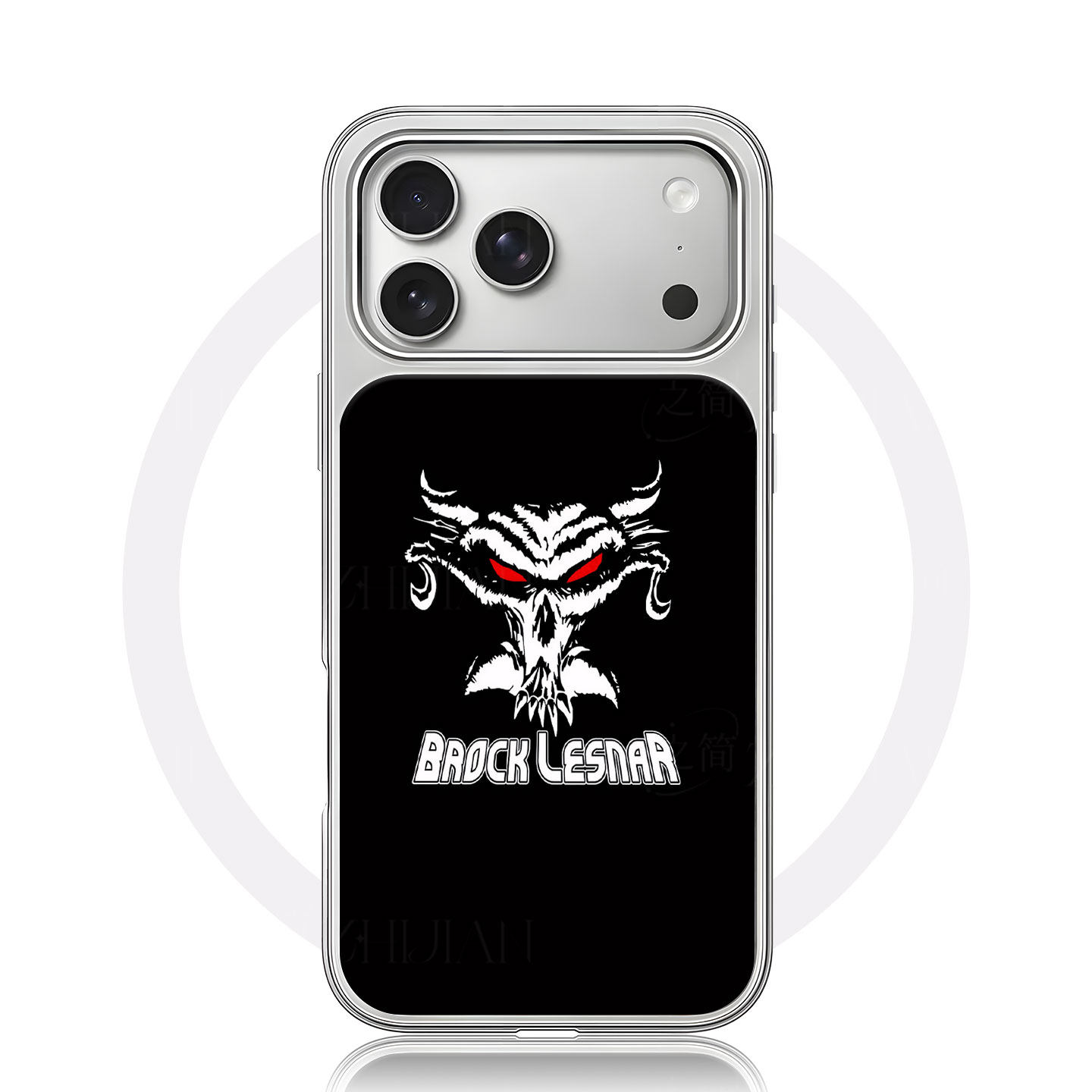 布洛克骷髅标大孔黑框玻璃磨砂磁吸碳纤纹手机壳适用苹果iphone17promax华为15/16PLUSP70PROP80PROP60PRO