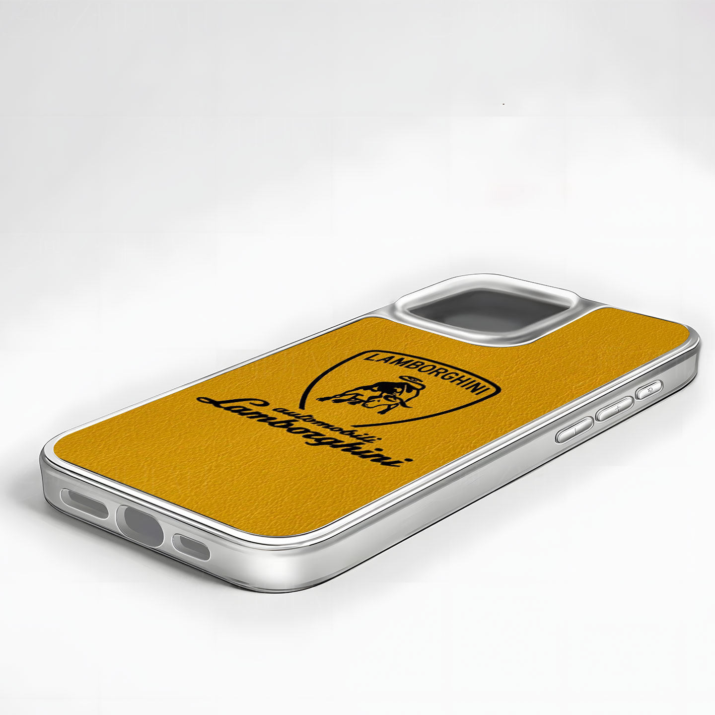 兰博基尼车标大孔黑框玻璃磨砂磁吸碳纤纹手机壳适用苹果iphone17promax华为MATE50PROMATE70PROP70ULTRAMATE