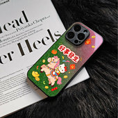 苹果17promax马年好事发生h玻璃手机壳马年新年祝福有钱适用苹果华为VIVOX200PROMINI荣耀MAGIC7PRO红米K90PR