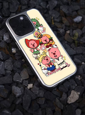 凯蒂集结电镀玻璃黑框磨砂手机壳适用苹果iphone17promax华为小米14PROOPPORENO13OPPORENO12华为PURA80PROPL