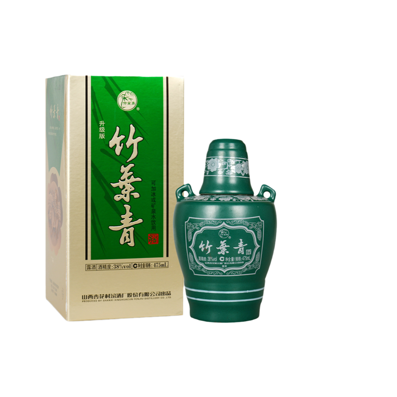 汾酒竹叶青酒38度陶瓶坛装475ml山西杏花村酒