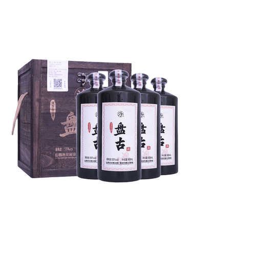 55度盘古汾酒500ml*4瓶整箱装