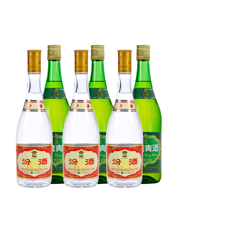 黄盖3瓶475ml6套装竹叶青酒