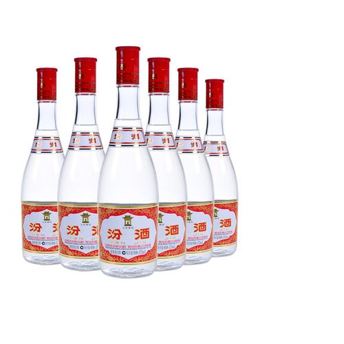 汾酒红盖475ml*6瓶清香型白酒