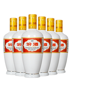 汾酒53度出口瓷瓶500ml 6瓶白瓷山西清香型杏花村高度粮食酒白酒