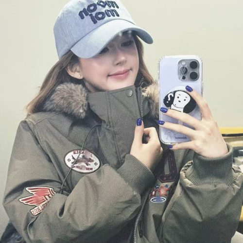 赵露思许妍同款冬季新款派克棉服