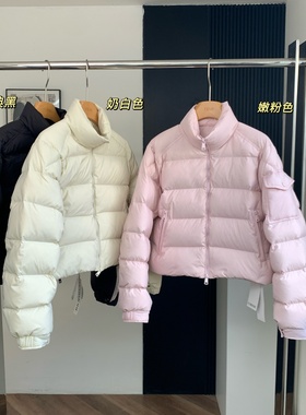 Xzichic高绒朵90白鸭绒短款羽绒服女冬季新款monc1er轻盈保暖外套