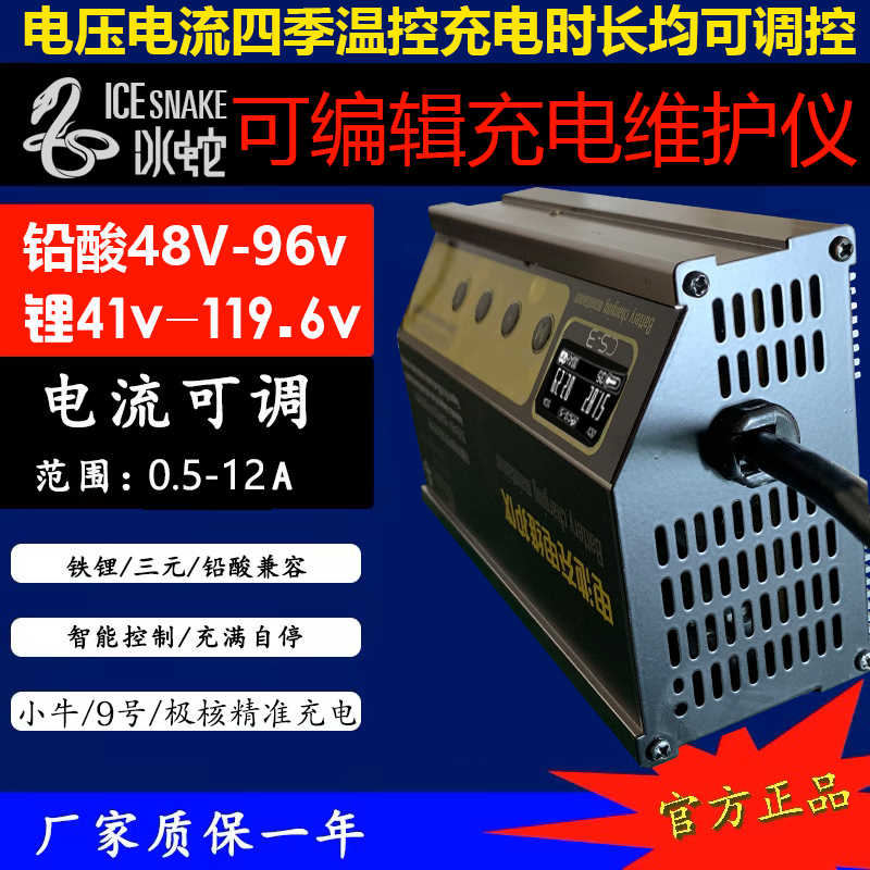 冰蛇电动车充电器可编辑快速充电