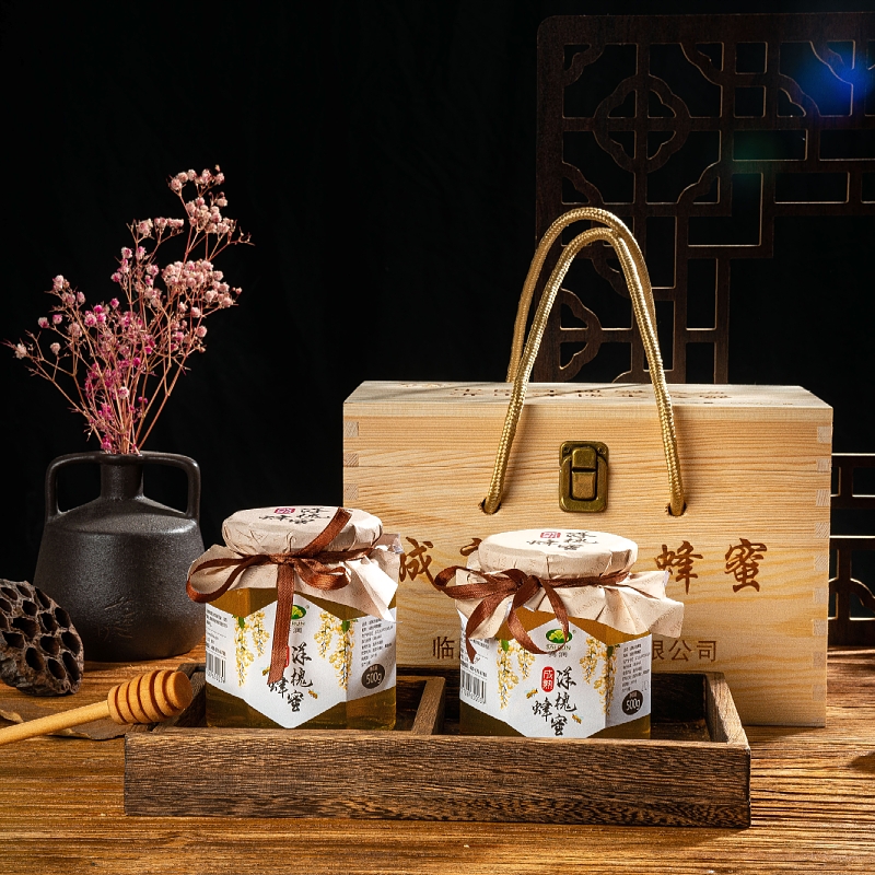 成熟蜂蜜赛润临朐洋槐蜜蜂蜜