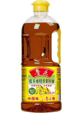 【鲁花直营】 鲁花 低芥酸特香菜籽油2L 非转基因 物理压榨