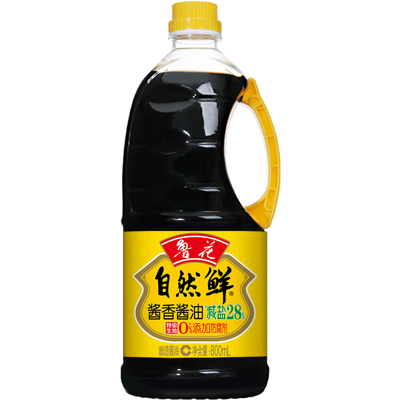 鲁花直营自然鲜酱香酱油特级