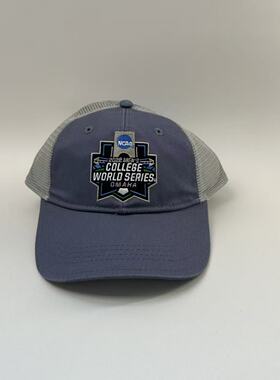 NCAA College World Series纪念帽 Gear立体刺绣网面卡车棒球帽
