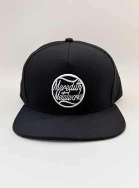Meredith Metalworks美式平檐棒球帽 刺绣Snapback街头可调节帽子