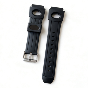 时刻美手表1258型号表带同款配套表带黑色表带配件