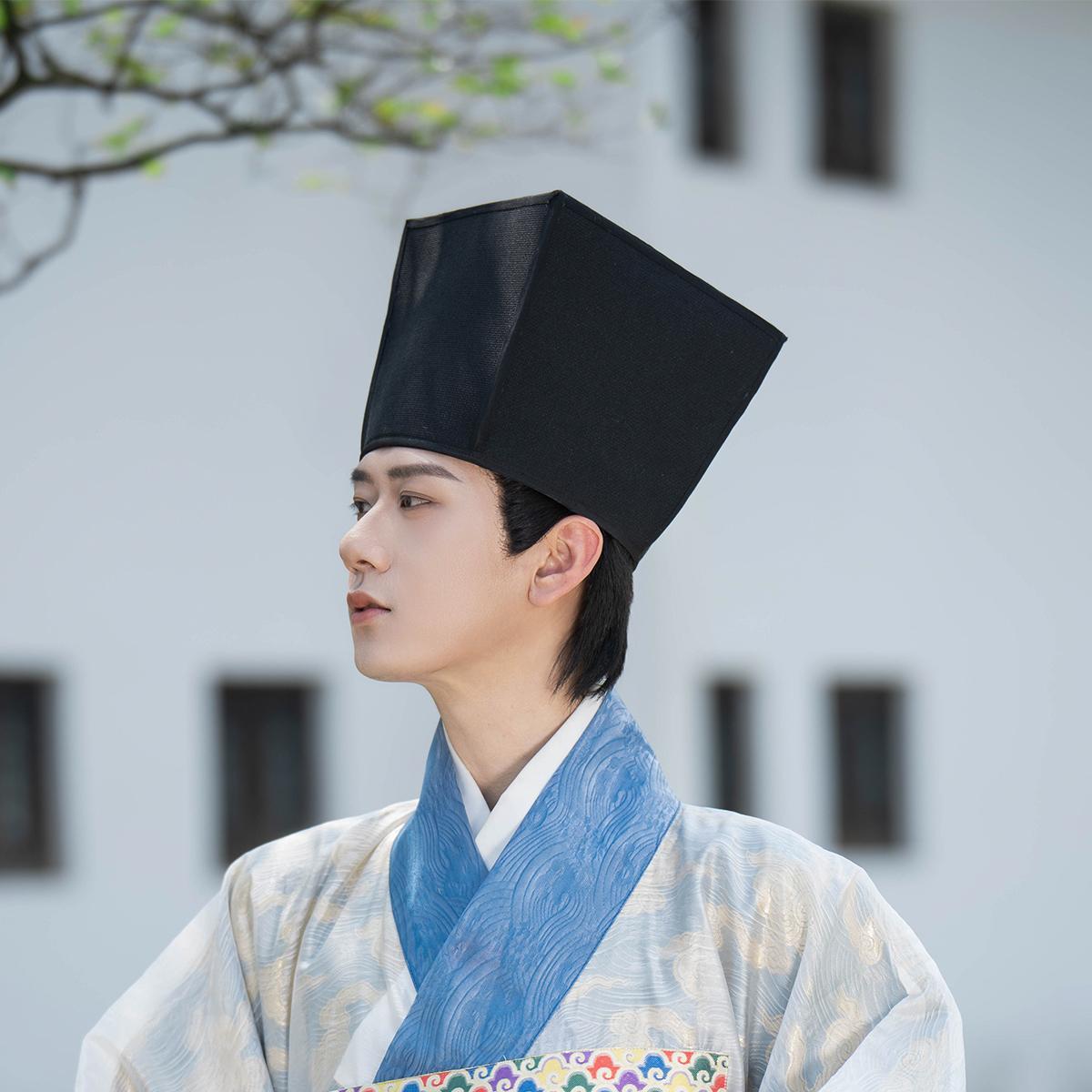 乌衣巷明制帽子四方平定巾棉麻